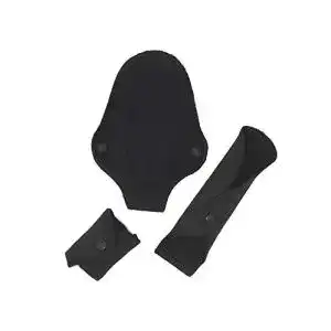 Slipeinlagen Tanga ImseVimse, waschbar, Tanga Schwarz 3er