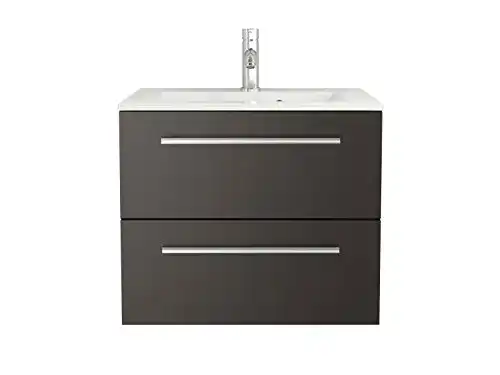 Waschbecken mit Unterschrank Siepe, 60 x 50 cm mit Waschtisch