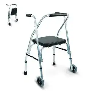 Gehbock Mobiclinic, Rollator, Compostela, Aluminium, 2 Räder