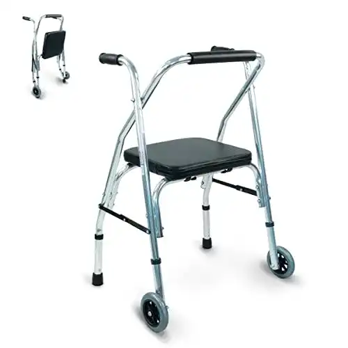 Gehbock Mobiclinic, Rollator, Compostela, Aluminium, 2 Räder