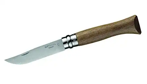 Opinel-Messer Opinel 254103 Unisex Größe 6 Messer, Walnuss