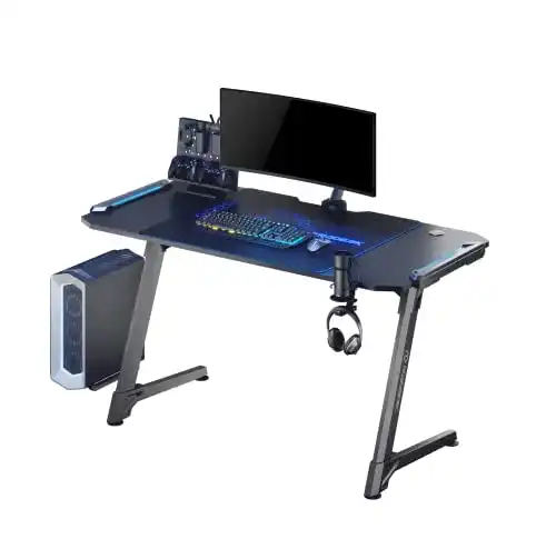 Ultradesk ULTRADESK Space XXL mit XXL-Mauspad, LED-RGB