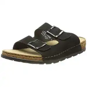 Pantoletten Herren Rieker Herren 25694 Slipper, Schwarz, 40 EU