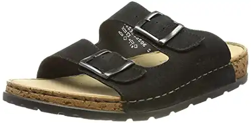 Pantoletten Herren Rieker Herren 25694 Slipper, Schwarz, 40 EU