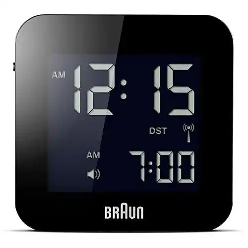 Braun-Funkwecker Braun Digitaler Reisefunkwecker