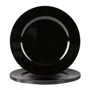 Platzteller Argon Tableware 6 Stück Metallic Charger Plate Set