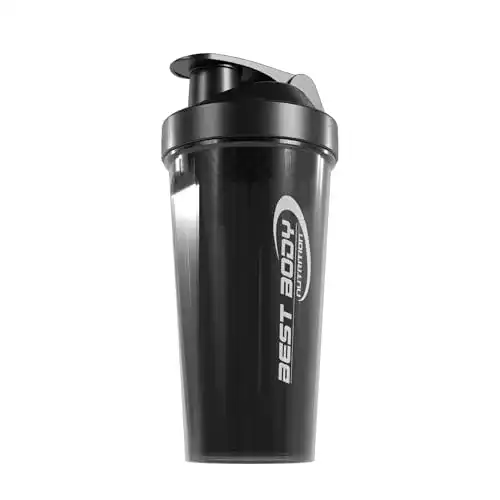 Eiweiß-Shaker Best Body Nutrition Eiweiß Shaker 700ml, black steel