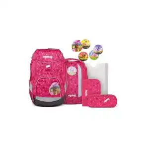 Ergobag-Schulranzen ergobag pack Set ergonomisch, Set 6-teilig