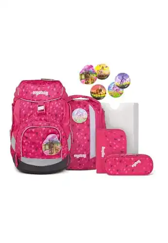 Ergobag-Schulranzen ergobag pack Set ergonomisch, Set 6-teilig