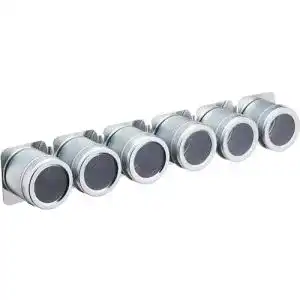 Magnetische Gewürzdosen masterclass Gewürzregal mit Magnet