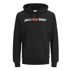 Hoodie Herren JACK & JONES Male Hoodie Logo