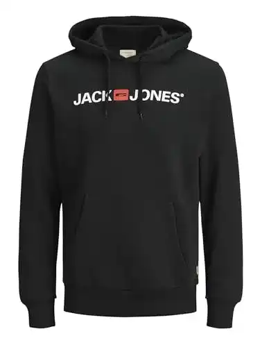 Hoodie Herren JACK & JONES Male Hoodie Logo