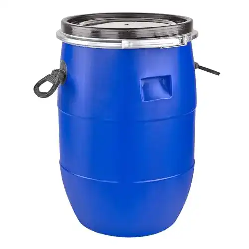 Kunststofffass DEMA Maischefass Weithalsfass 60 l blau