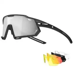 Fahrradbrille klar X-TIGER Fahrradbrille Polarisiert Sonnenbrille