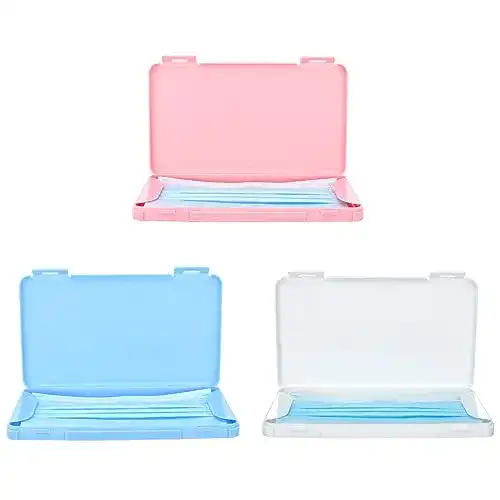 Maskentasche MoKo Maske Aufbewahrungsbox, 3 Pack