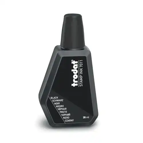 Stempelfarbe Trodat 7011, 28 ml, schwarz