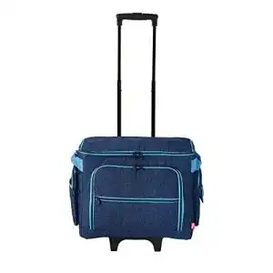 Nähmaschinen-Trolley Prym 612633 Jeans – 44 x 22 x 36 cm