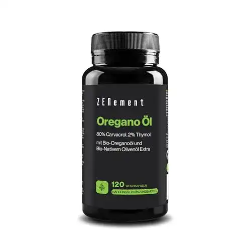 Oregano-Öl-Kapseln Zenement, 150 mg, 120 weiche Kapseln