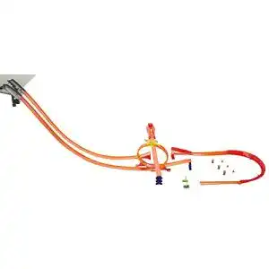 Hot-Wheels-Bahn Hot Wheels GWT46 Super Track Builder Pistenset