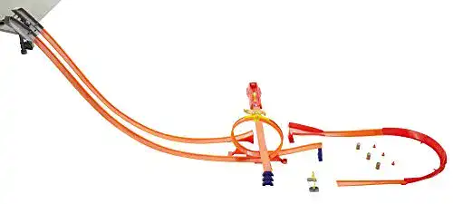 Hot-Wheels-Bahn Hot Wheels GWT46 Super Track Builder Pistenset