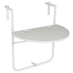 Balkonhängetisch Nexos Balkontisch Wandklapptisch 59,5 x 40 cm