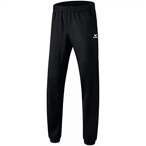 Jogginghose Kinder Erima Kinder Trainingshose mit Bündchen, schwarz