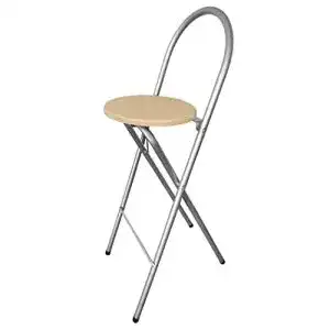 Barhocker KMH ® zusammenklappbar mit Buchendekor