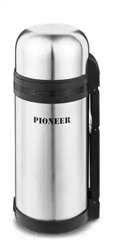 Edelstahl-Trinkflasche 1,5 Liter Pioneer Outdoor-Isolierflasche