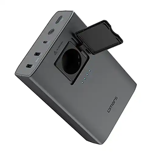 Laptop-Powerbank Omars Powerbank Steckdose AC 24000mAh