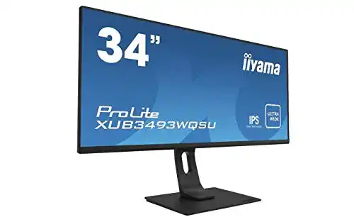 34-Zoll-Monitor Iiyama ProLite XUB3493WQSU-B1, ADS-IPS LED