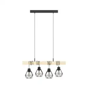 Pendelleuchte EGLO Townshend 5, 4 flammige Vintage
