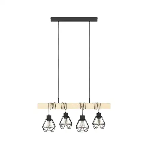 Pendelleuchte EGLO Townshend 5, 4 flammige Vintage