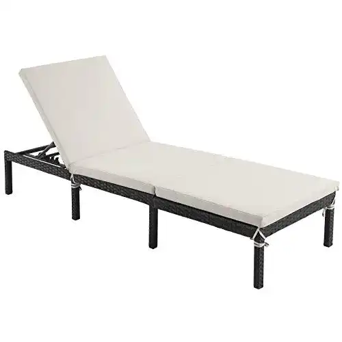 Die beste Songmics-Sonnenliege SONGMICS mit 5 cm dicker Auflage 2026 Test Bestseller Songmics-Sonnenliege SONGMICS mit 5 cm dicker Auflage