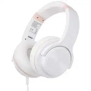 Kopfhörer (weiß) Amazon Basics, Kabellos, Over-Ear, Bluetooth