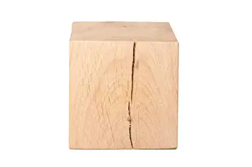 Holzquader CreaTina Holzwürfel Eiche massiv ca. 10 x 10 x 10 cm