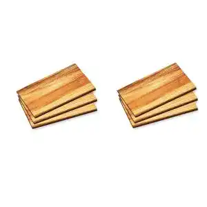Frühstücksbrettchen Holz Kesper 6x Frühstücksbrett Akazie
