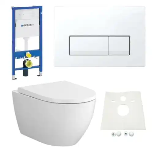 Vorwandelement WC HSI-Expert Geberit + Bartolo WC