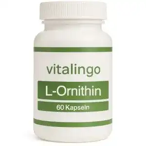 L-Ornithin vitalingo Kapseln, 60 Stück à 600mg