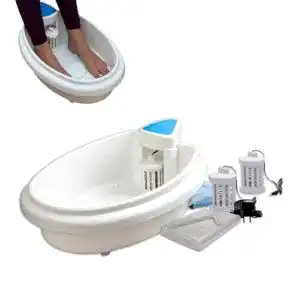Ionen-Fußbad Hydrosana Fuß-Elektrolyse-Bad Komplett-Set Weiß