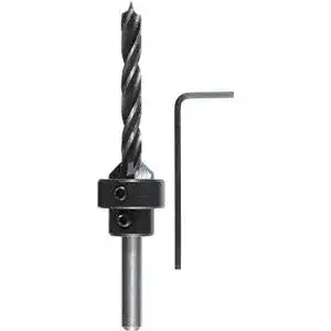 Holzbohrer mit Senker kwb Holzspiralbohrer Ø 3 mm mit Senker