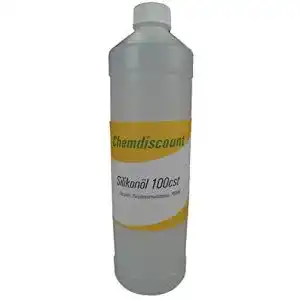 Silikonöl Chemdiscount 1000ml (1Liter) reines 100cst Siliconöl