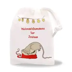 Geldsack Kilala Beutel Weihnachtsmäuse Geldgeschenk Verpackung