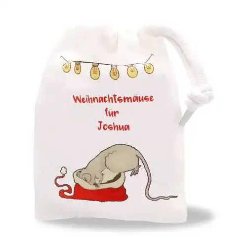 Geldsack Kilala Beutel Weihnachtsmäuse Geldgeschenk Verpackung