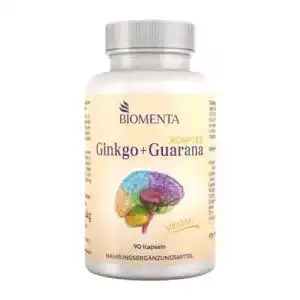 Gedächtnis-Tabletten BIOMENTA Ginkgo + Guarana Komplex