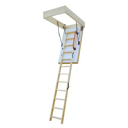Bodentreppe 120×60 Dachbodentreppe EXTREME Holz