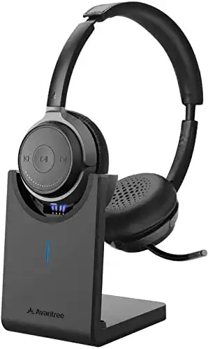 Avantree-Kopfhörer Avantree Bluetooth 5.0 Kopfhörer mit Mikro