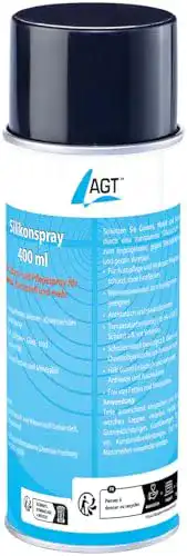 Silikonspray AGT Kontaktspray: , 400 ml transparent