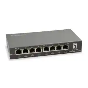 Levelone-Switch LevelOne Switch 8x GE GEP-0823 120W 8Xpoe+