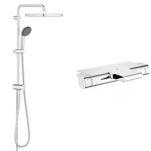 Grohe Duschsystem Grohe Vitalio Start 250 Cube, Duschsystem