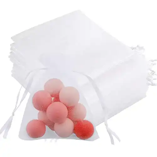 Organzasäckchen Siming 50 Stück Organzabeutel/Schmuckbeutel